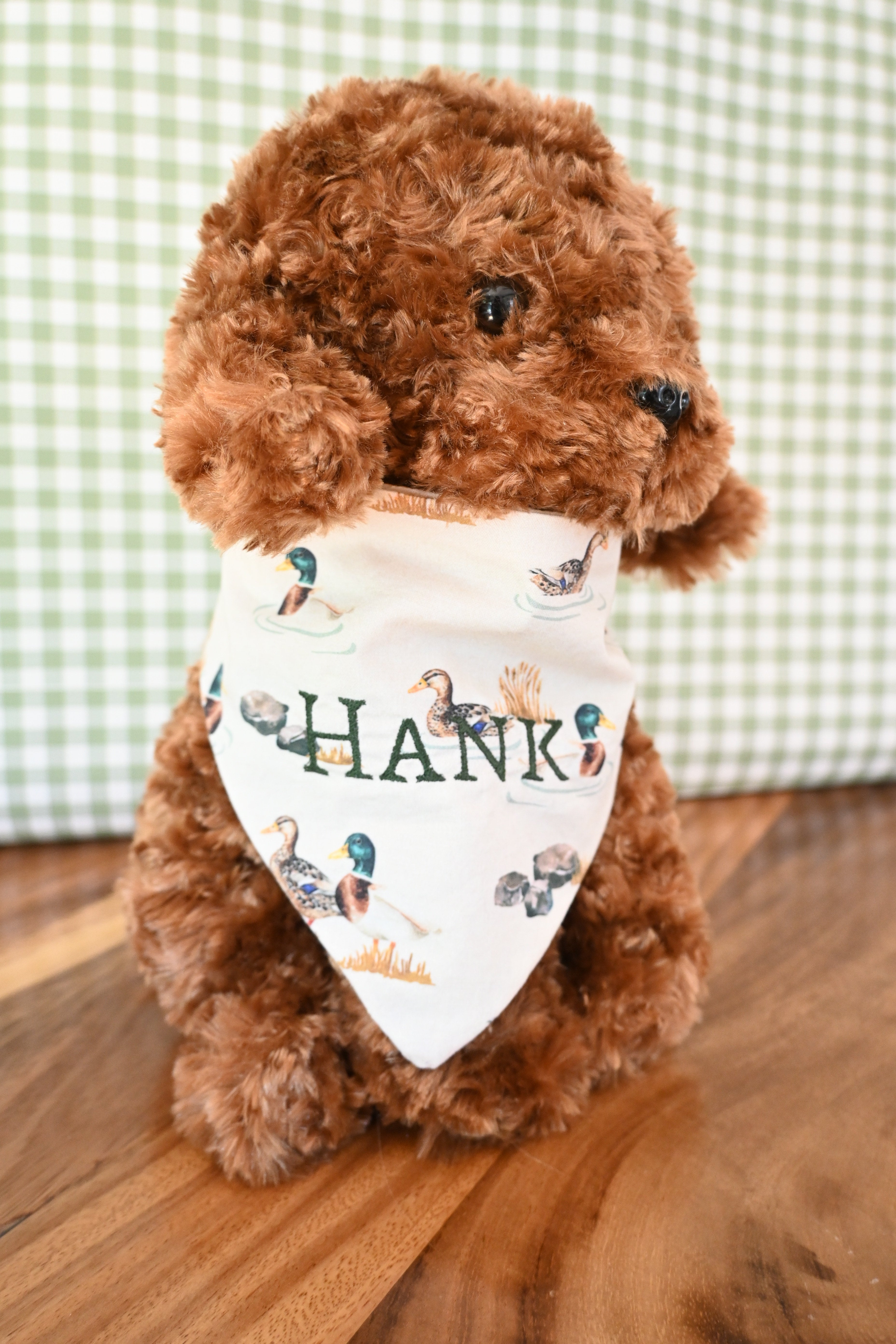 Personalized Easy-On Dog Bandana