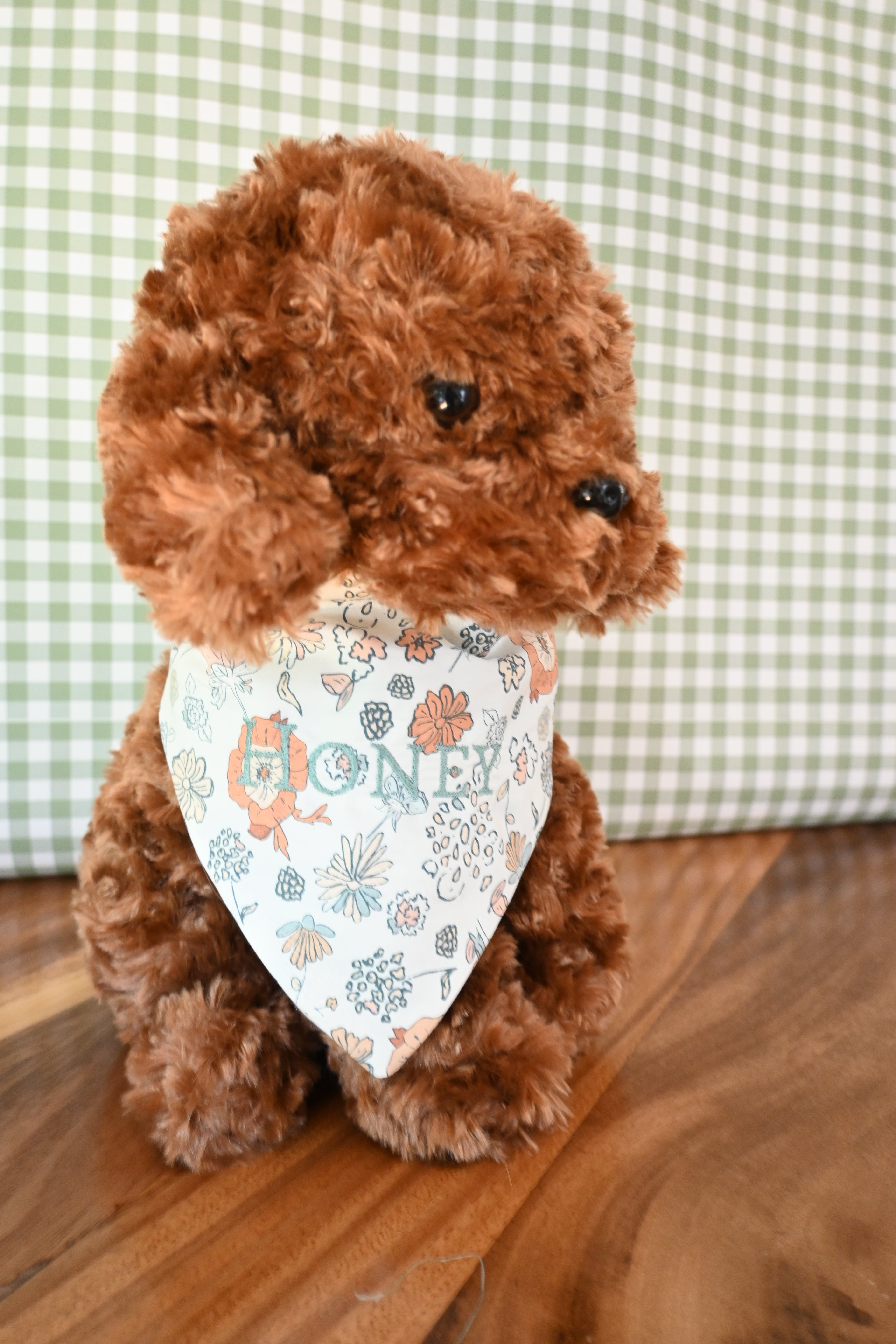 Personalized Easy-On Dog Bandana